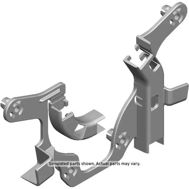 84726241 - Steering: Harness Clip for Cadillac: Escalade, Escalade ESV, XT6 | Chevrolet: Blazer, Silverado 1500, Silverado 1500 LTD, Silverado 2500 HD, Silverado 3500 HD, Suburban, Tahoe | GMC: Sierra 1500, Sierra 1500 Limited, Sierra 2500 HD, Sierra 3500 HD, Yukon, Yukon XL Image image