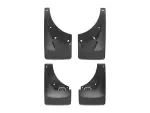110008120016 - : Black MudFlap No-Drill DigitalFit® MudFlap Kit for WeatherTech Image