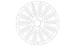 21840112007X23 - Suspension: Wheel for Mercedes-Benz Image