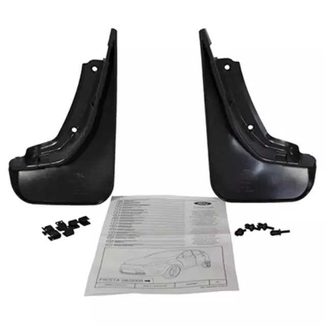 Splash Guards - Molded - Rear - Ford (8A6Z-16A550-A)