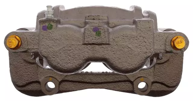 19424263 - : Front Driver Side Disc Brake Caliper Assembly with Brake Pads (Friction Ready Coated), Remanufactured for GM Image
