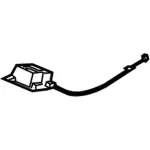FL3Z1862419AE - Body: Handle for Ford: F-150, F-350 Super Duty Image