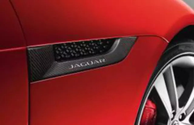 T2R5394 - Exterior: Side Power Vent - Carbon Fiber - Left Side for Jaguar Image