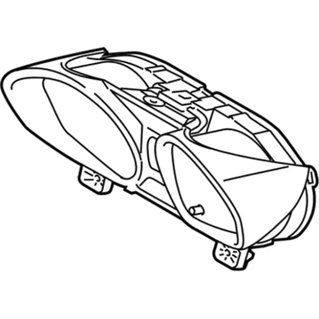 DUBZ10849CT - Body: Cluster Assembly for Ford: Fiesta Image