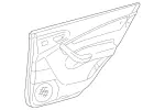 22073032707E03 - : Door Trim Panel for Mercedes-Benz Image