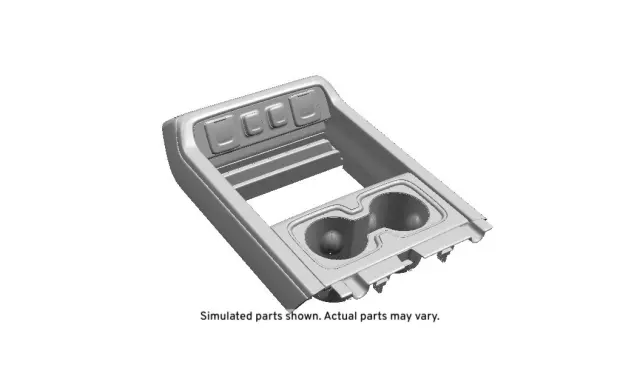 84092080 - Body: Upper Trim Panel for Chevrolet: Silverado 1500, Silverado 2500 HD, Silverado 3500 HD | GMC: Sierra 1500, Sierra 2500 HD, Sierra 3500 HD Image