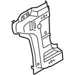 GS7Z5402542A - Body: Hinge Pillar Reinforced for FORD Image