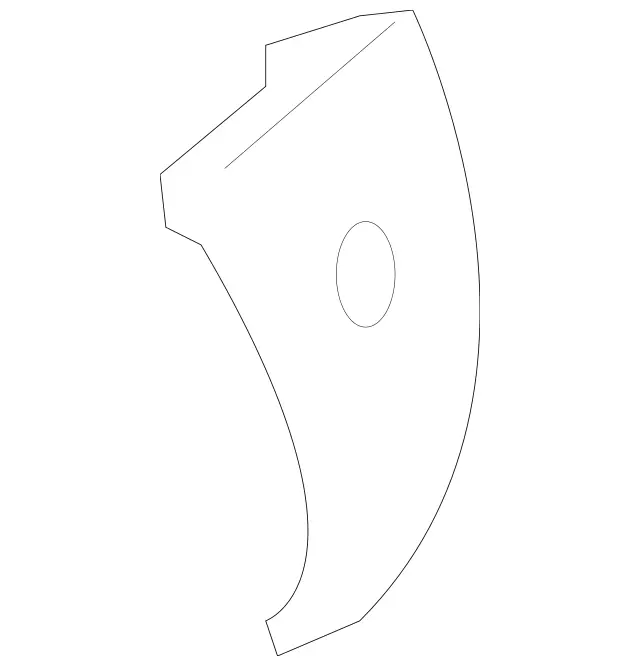 21968900309116 - Body: Cover for Mercedes-Benz Image