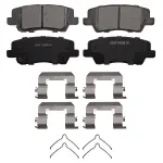 ZD1839 - : QuickStop Rear Disc Brake Pad Set Ceramic for WAGNER BRAKE Image