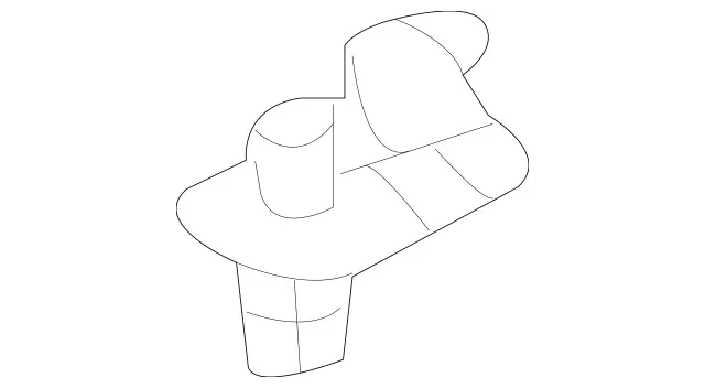 129805111464 - Driver Seat: Holder for Mercedes-Benz: 300SL, 500SL, 600SL, SLK230, SLK320 Image