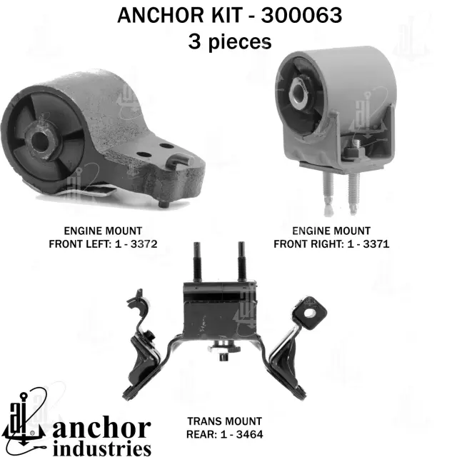 300063 - Engines &amp; Components: Anchor Engine Mount Kit for Anchor Image