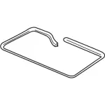 2L1Z7852124AAA - Body: Seal Retainer for Ford: Expedition | Lincoln: Navigator Image