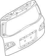 K010M6GWMA - : Lift Gate for Infiniti Image