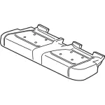 FL3Z1663841G - Body: Seat Cushion Pad for Ford: F-150, F-350 Super Duty Image