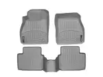 465221464572 - : Grey FloorLiner™ DigitalFit®, Front &amp; 2nd Row for WeatherTech Image