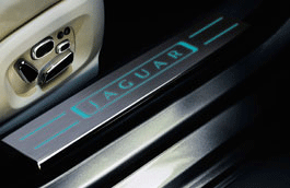 C2D22754 - : Illuminated Tread Plates, Rear for Jaguar: XJ Image