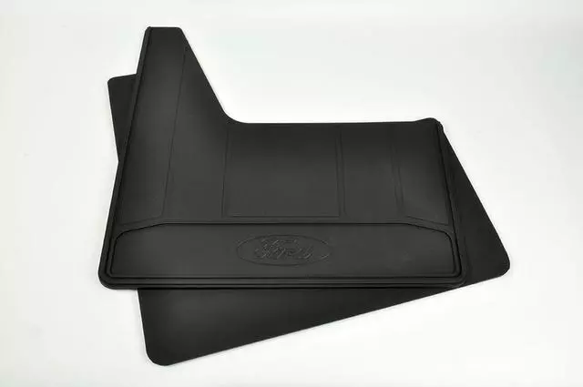 HC3Z16A550C - Exterior: Splash Guards, Heavy Duty, Black, Rear Pair for Ford Image