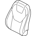 FT4Z5864416EQ - : Cover Assembly Seat Back for Ford Image