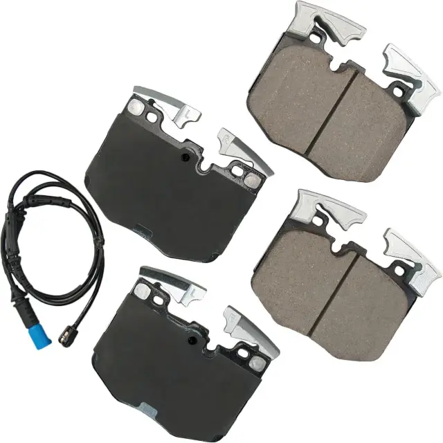 EUR1867A - Brakes &amp; Brake Parts: Akebono EURO Ultra Premium Ceramic Disc Brake Pad Kit for AKEBONO Image