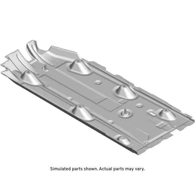 23455420 - Body: Under-body Shield for Buick: LaCrosse | Cadillac: XTS | Chevrolet: Impala, Malibu, Malibu Limited Image