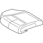 GD9Z5462901FG - Body: Cushion Cover for Lincoln: Continental Image