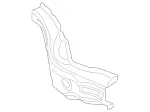 2056209500 - Front-End Assembly, Front Panel: Crossmember for Mercedes-Benz Image