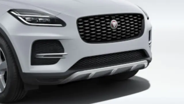 J9C23027 - Exterior: Stainless Steel Undershield - Front for Jaguar Image