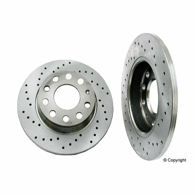 100124452 - Brakes &amp; Brake Parts: Zimmermann 100.1244.52 Disc Brake Rotor for ZIMMERMANN Image