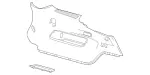 24769072019051 - Body: Lower Trim Panel for Mercedes-Benz Image