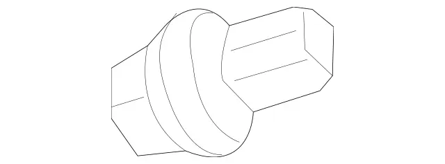 204743002964 - Rear-End Door: End Stop for Mercedes-Benz: GL350, GL450, GL550, GL63 AMG, GLE300d, GLE350, GLE400, GLE43 AMG, GLE450 AMG, GLE550e, GLE63 AMG, GLE63 AMG S, GLK350, GLS350d, GLS450, GLS550, GLS63 AMG, ML250, ML350, ML400, ML550, ML63 AMG Image image