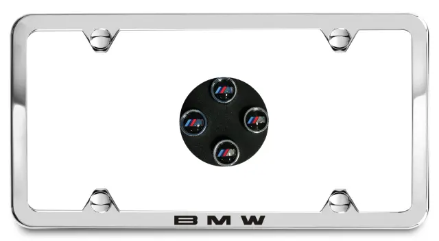 82122456415 - Exterior: Laser Slimline Kit With Bmw M Logo Valve Stem for BMW Image