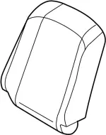 87670AC810 - : Seat Back Cushion Cover for INFINITI: G35 Image