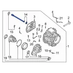 LJ9Z7061C - Electrical: Output Shaft for Ford: E-Transit, Mustang Mach-E Image