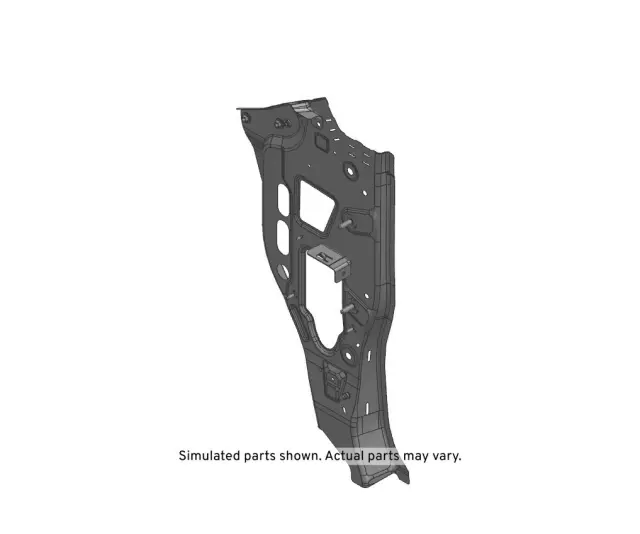 84537163 - Body: Inner Hinge Pillar for Chevrolet: Silverado 1500, Silverado 1500 LTD, Silverado 2500 HD, Silverado 3500 HD | GMC: Sierra 1500, Sierra 1500 Limited, Sierra 2500 HD, Sierra 3500 HD Image image