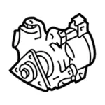 F77Z3A674DBRM - Steering: Power Steering Pump for Ford: Explorer | Mercury: Mountaineer Image