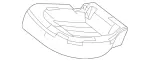 21892004697M17 - Body: Cushion Cover for Mercedes-Benz Image