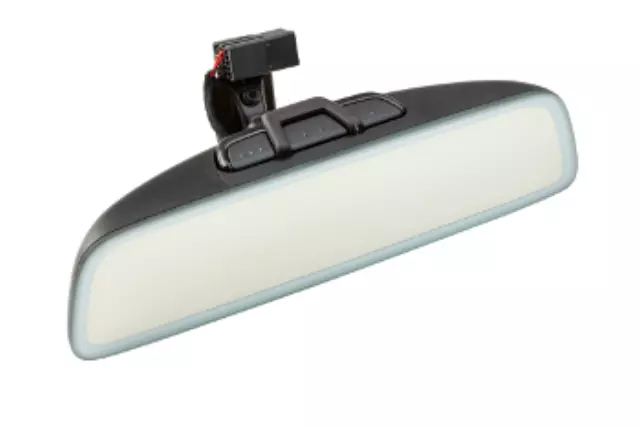 84738651 - : Garage Door Opener Package (for vehicles equipped with Auto-Dimming Rearview Mirrors) for Chevrolet: Silverado 1500, Silverado 1500 LTD, Silverado 2500 HD, Silverado 3500 HD, Suburban, Tahoe, Traverse | GMC: Sierra 1500, Sierra 1500 Limited Image