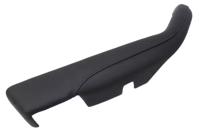 Jet Black Rear Driver Side Door Armrest Cover Trim - GM (84110632)