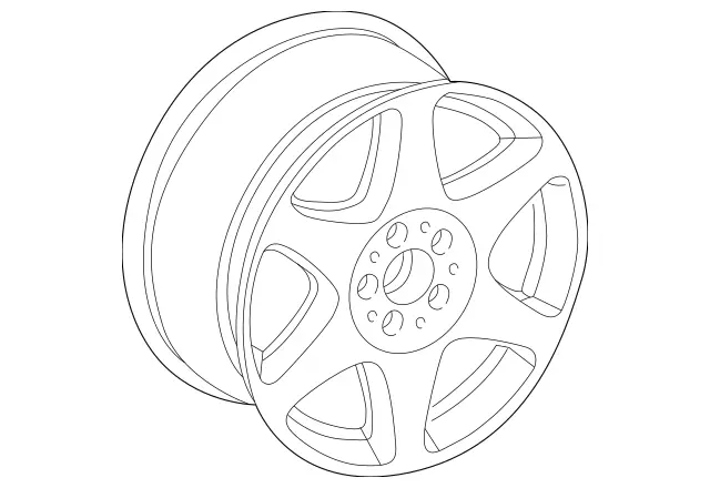 163401170264 - : Exchange Disk Wheel for Mercedes-Benz: ML320, ML430 Image