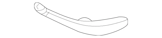 20881004549B50 - Body: Pull Handle for Mercedes-Benz Image