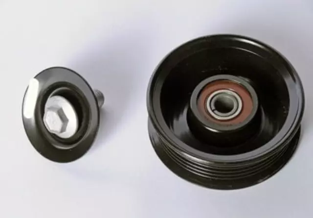 12634218 - : Drive Belt Idler Pulley for Chevrolet: C1500, C2500, C3500, C3500HD, Express 2500, Express 3500, Express 4500, K1500 Pickup, K2500 Pickup, K3500 Pickup, P30, S10, S10 Blazer, Silverado 2500 HD, Silverado 2500 HD Classic, Silverado 3500, Silverado 3500 Classic, Silverado 3500 HD, Suburban C1500, Suburban C2500, Suburban K1500, Suburban K2500, Tahoe | GMC: C1500 Pickup, C2500 Pickup, C3500 Pickup, C3500HD, Jimmy S15, K1500 Pickup, K2500 Pickup, K3500 Pickup, P3500, S15, Savana 2500, Savana 3500, Savana 4500, Sierra 1500, Sierra 2500 HD, Sierra 2500 HD Classic, Sierra 3500, Sierra 3500 Classic, Sierra 3500 HD, Suburban C1500, Suburban C2500, Suburban K1500, Suburban K2500, Yukon Image