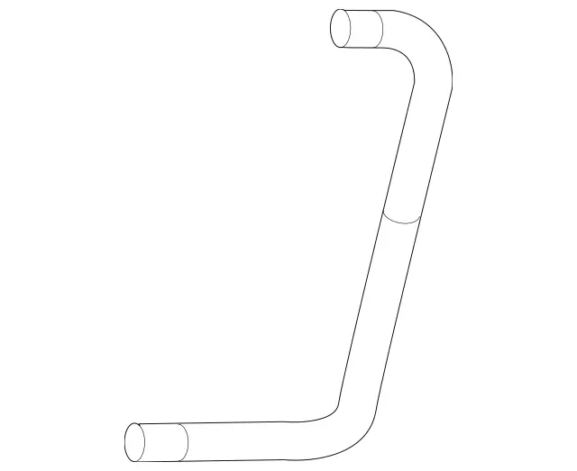 2119971682 - Steering: Hose for Mercedes-Benz: CLS550 Image image