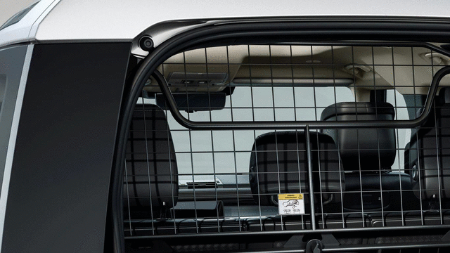 VPLES0544 - Cargo Management: Loadspace Partition - Full Height - 90 for Land Rover: Defender 110, Defender 90 Image
