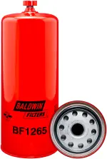 BF1265 - : Fuel/Water Separator Spin-on with Drain for Baldwin Image