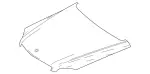 204880055764 - : Hood for Mercedes-Benz Image