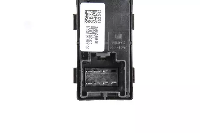 23436335 - Electrical: Window Switch for Chevrolet: Colorado, Silverado 1500, Silverado 1500 LD, Silverado 2500 HD, Silverado 3500 HD, Suburban, Suburban 3500 HD, Tahoe | GMC: Canyon, Sierra 1500, Sierra 1500 Limited, Sierra 2500 HD, Sierra 3500 HD, Yukon, Yukon XL Image