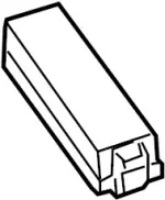 243121BL0A - : Cover for INFINITI: EX35 Image