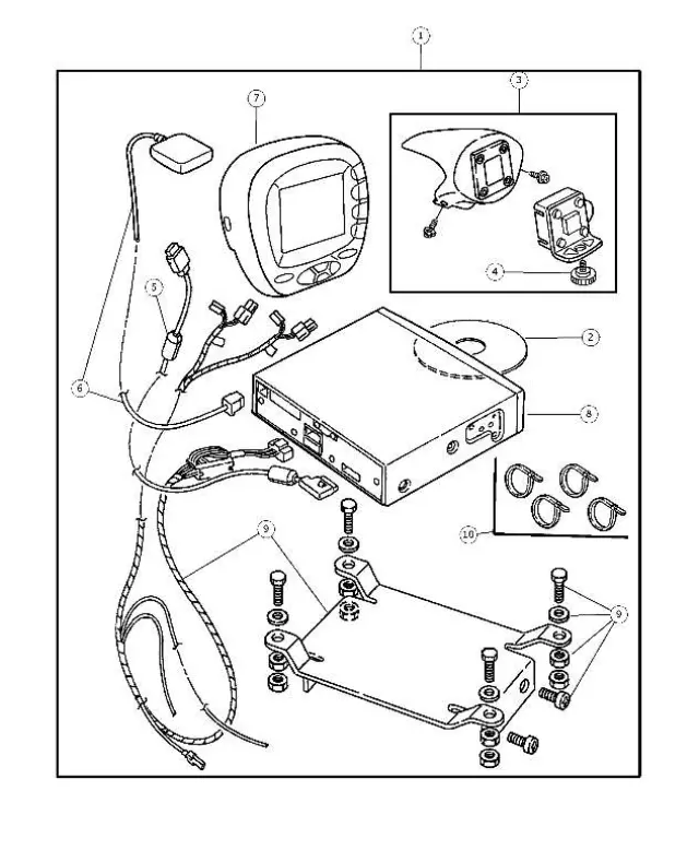 5017416AB - : Navigation Compact Disc for Mopar Image