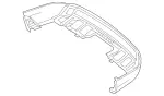 1668851925 - Detachable Parts: Trim, Bumper for Mercedes-Benz Image