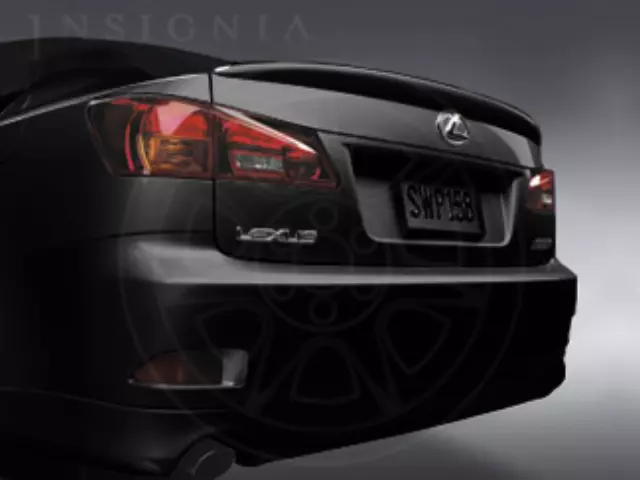 PT47A5307002 - Exterior: Rear Spoiler - Obsidian for Lexus: IS F, IS250, IS350 Image